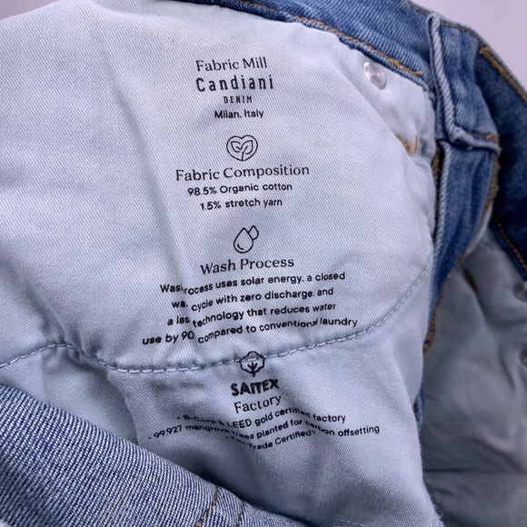 Re-Imagined By J.Crew Classic Straight Jeans Womens Size 28T - Picture 12 of 14